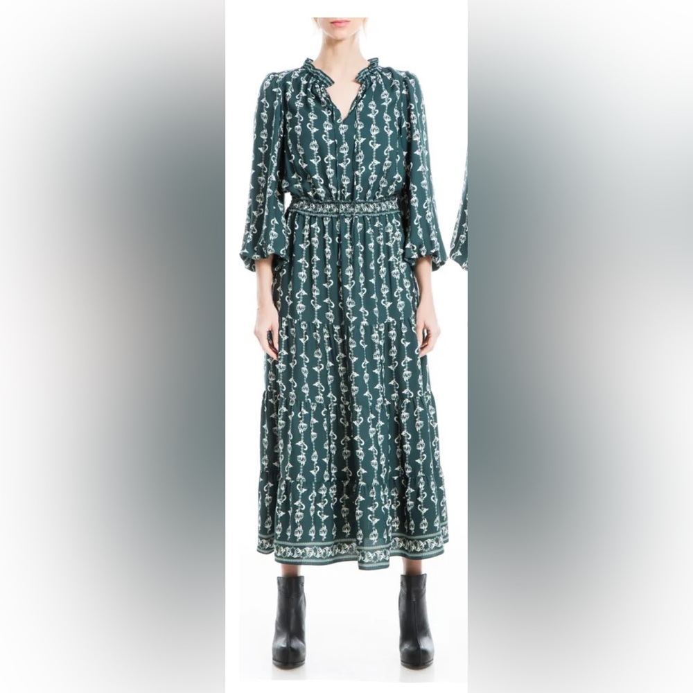 Max Studio long sleeve MIDI dress size S